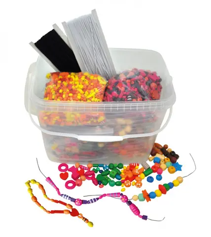 Träpärlor startkit 2 kg