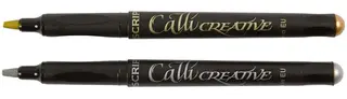 Kalligrafipennor guld och silver 2,4 mm