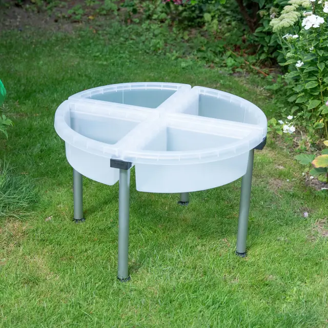 Utforskningsbord med fack H45 cm 