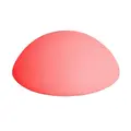 Mood lysande sten med platt undersida L34 x B34 x H12 cm