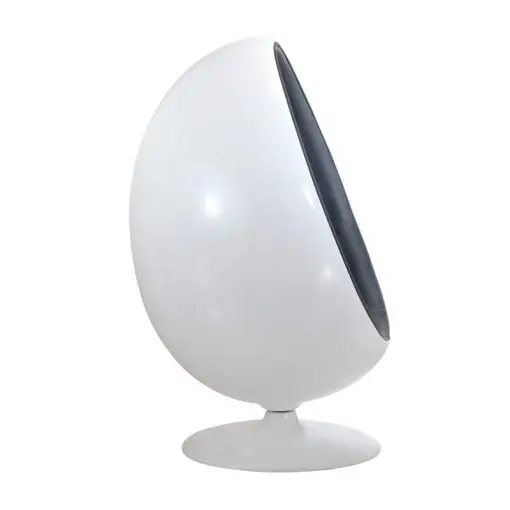Ägget stol grå Ø96 x H136 cm 