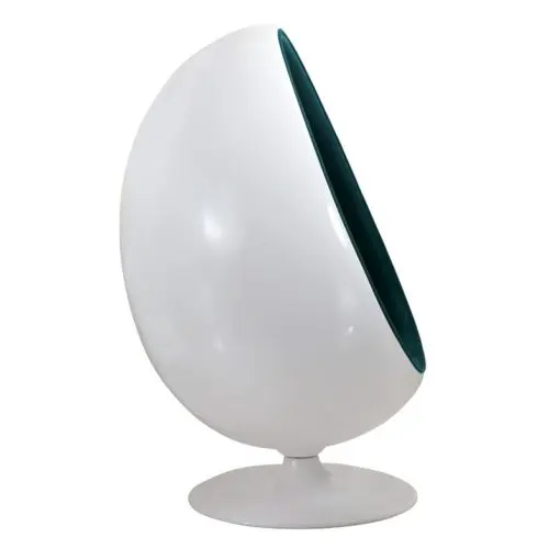 Ägget stol turkos Ø96 x H136 cm 