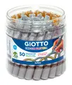 Glitterlim storpack guld och silver 50 st