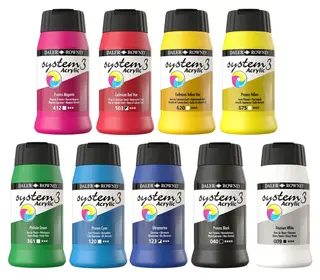 System3 akrylf&#228;rg 500 ml