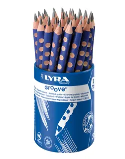 Lyra Groove blyertspennor &#216;10 mm, 36 st