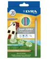 Lyra Super Ferby metallic f&#228;rgpennor &#216;10 mm, 12 st
