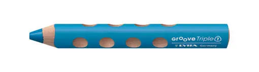 Lyra Groove Triple ljusblå 6 st 