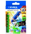 Lyra Groove Triple färgpennor mix Ø15 mm, 6 st