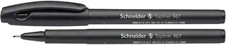 Schneider Topliner 967 fineliner Svart, 0,4 mm