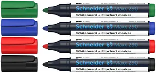 Whiteboardpennor 4-pack 2-3 mm