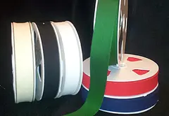 Bomullsband vit B20 mm