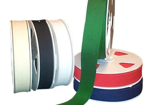 Bomullsband vit B20 mm 