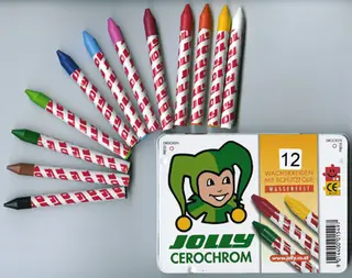 Jolly vaxkritor Gul, 10 st