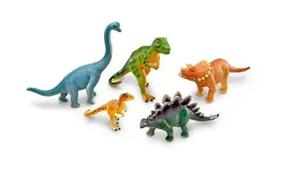 Dinosaurier jumbo 5 st