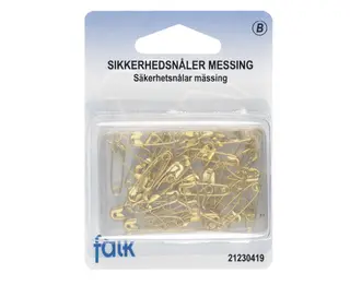 S&#228;kerhetsn&#229;lar m&#228;ssing L1,8 cm, 30 st
