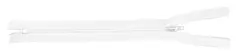 Blixtlås vit L15 cm, 5 st