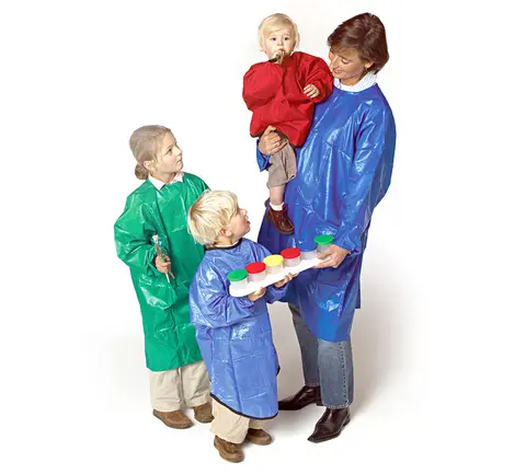 Målarförkläde med ärmar 3-6 år