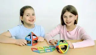 Polydron magnetiskt byggset 36 delar