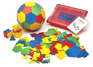 Polydron byggset 184 delar