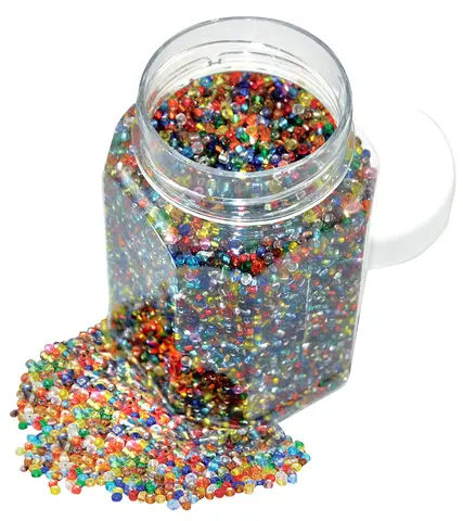 Glaspärlor 500 g