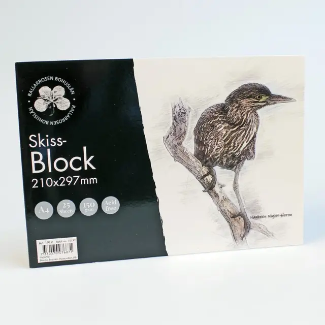 Skissblock A4 150 g, 25 ark 