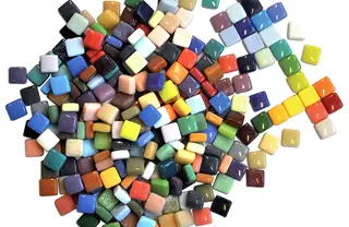 Mosaikstenar L11 x B11 mm, 300 st