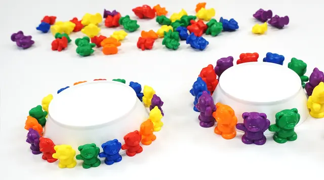 Räknebjörnar 96 st 