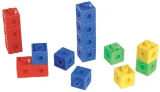 Räknekuber L2 x B2 cm, 100 st