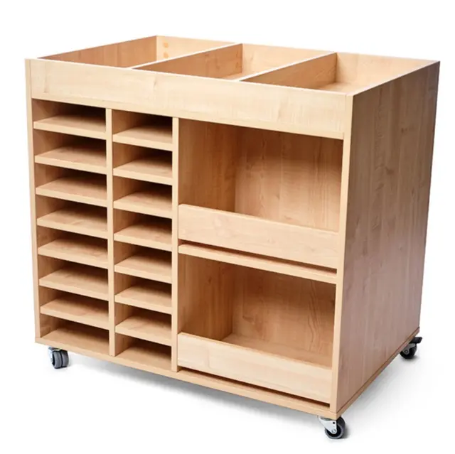 Folke materialvagn natur B93 x D64 x H88 cm 