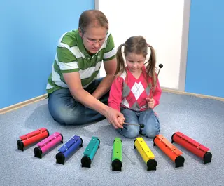 Rainbow Xylofon 8 delar