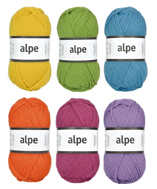 Alpe ullgarn trend 6 kg 120 nystan 