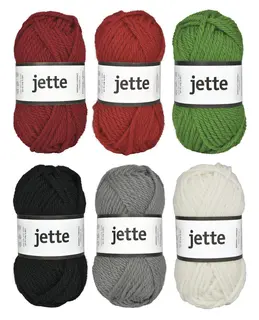 Jette ullgarn julpack 6 kg 120 nystan