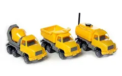 Anläggningsmaskiner set L26 cm, 3 st