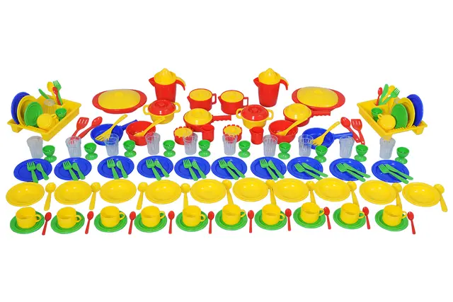 Plastservis Komplett, 160 delar 