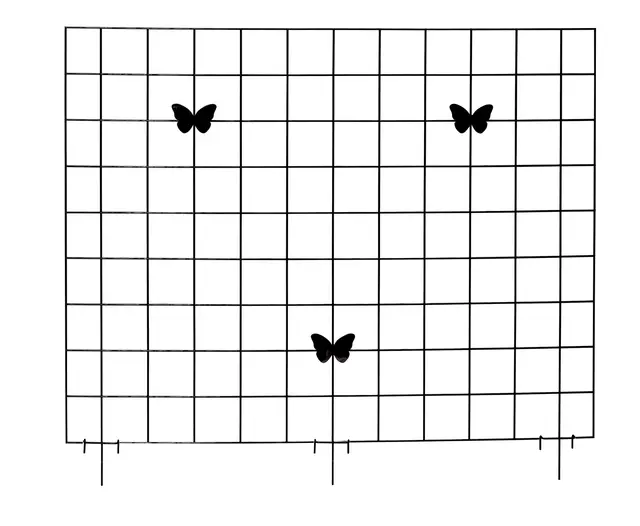 Spaljé til planteringslåda L120 cm 