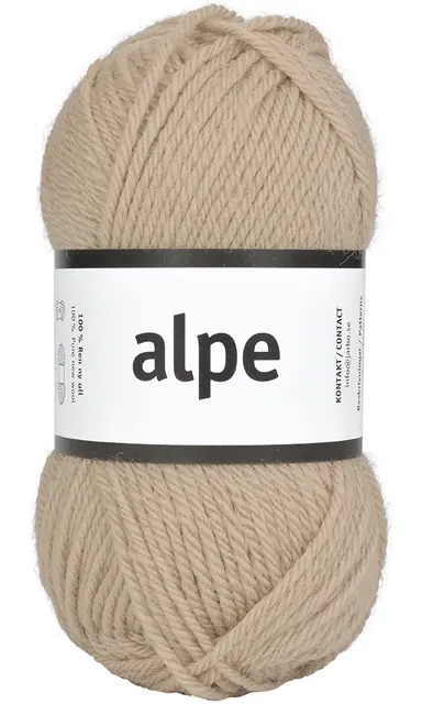 Alpe ullgarn Beige 