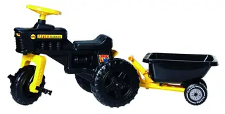 Tramptraktor med sl&#228;p L105 cm