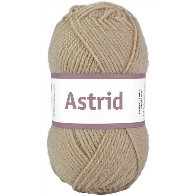 Astrid Superwash ullgarn Beige 