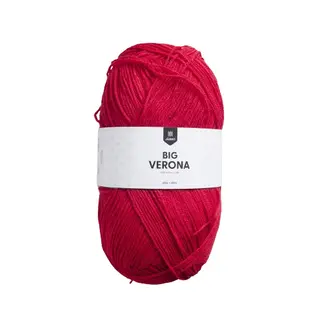 Big Verona akrylgarn röd 200 g