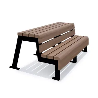Line läktarbänk L200 x B121,6 x H55 cm
