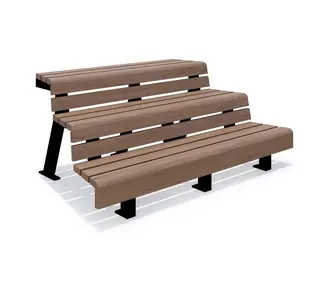 Line läktarbänk pyramid L200 x B125 x H80 cm