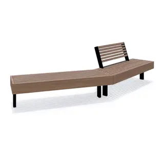 Pangaia hörnbänk L304,5 x B62,5 x H82 cm