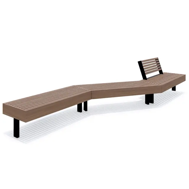 Pangaia hörnbänk stor L442 x B126 x H82 cm 