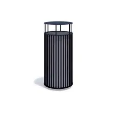 Brenna avfallsbehållare med lock Ø46 x H99,5 cm