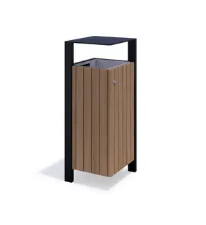 Colt avfallsbehållare med lock L38 x B43 x H103 cm