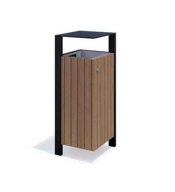 Colt avfallsbehållare med lock L38 x B43 x H103 cm 
