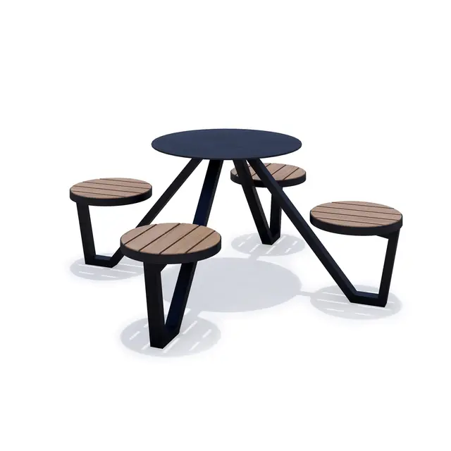Garden parkbord L186 x B186 x H75 cm 