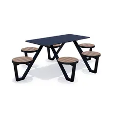 Garden parkbord rektangel L266 x B186 x H75 cm
