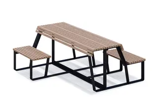 Brenna picknickbord med rullstolsplats L178 x B200 x H79 cm