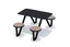 Garden bordsgrupp m/rullstolsplats rund L227 x B140 x H75 cm